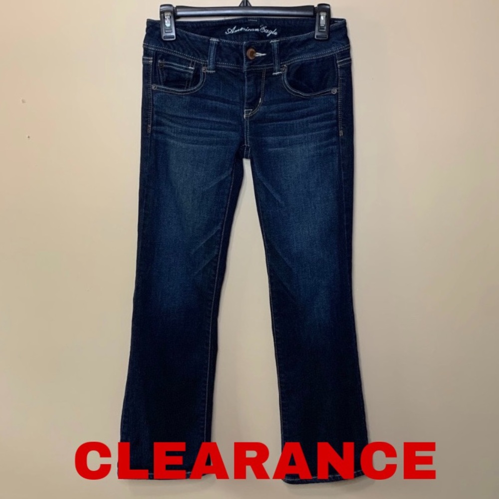American Eagle Slim Boot Cut Dark Wash Jeans